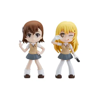 GSC Mikoto Misaka Yurumari A Certain Scientific Railgun T Misaki Shokuhou ＆ 14cm Scale Figures
