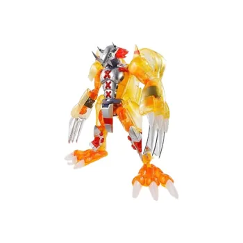 BANDAI WarGreymon Bandai Ultimate Evolution Soul Digimon Adventure & Agumon Clear Ver. Action Figures 15.5cm