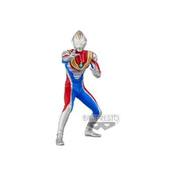 BANPRESTO Ultraman Dyna Glass Factory, Hero Brave Figure, Shiny Style Bonus Gifts