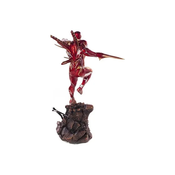 IRONSTUDIOS Iron Man Brazil Factory 10 Avengers 3 Mk50 Statues 31cm-1