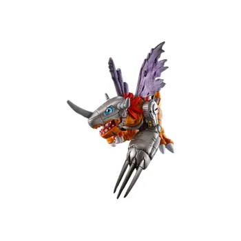 BANDAI Digimon Anime Characters Bandai Digimon Dynamation Metal Greymon Figure Scale Figures