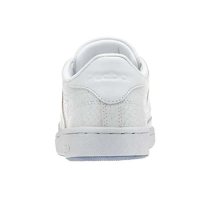 Reebok Club C 85 Low-Top Skateboard Shoes Women's Cloud White-3