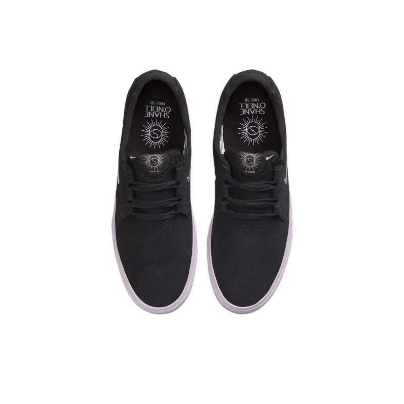 Nike SB Shane Slip-Resistant Cushioning Wear-Resistant Low-Top Skateboard Shoes Unisex Black Purple-3