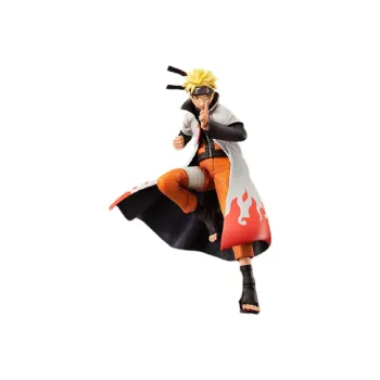 MegaHouse Naruto Uzumaki Gem Naruto Shippuden Fourth Generation Hokage Scale Figures 18cm