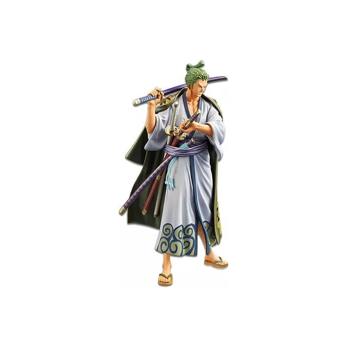 BANPRESTO Trafalgar D. Water Law Glass Factory One Piece Grand Line Roronoa Zoro & Luffy Figure Set Scale Figures-3