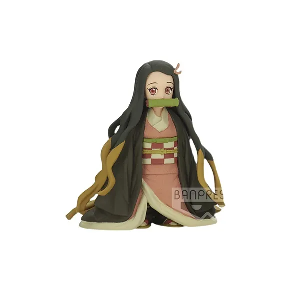 BANPRESTO Demon Slayer Kimetsu No Yaiba Figure Vol. 18 Nezuko Kamado Figure Pink-0
