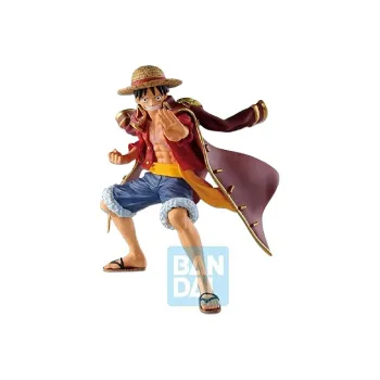 BANDAI Monkey D. Luffy Banpresto Glass Factory Ichiban Kuji One Piece One Piece Cape Ver. A 13cm Bonus Gifts
