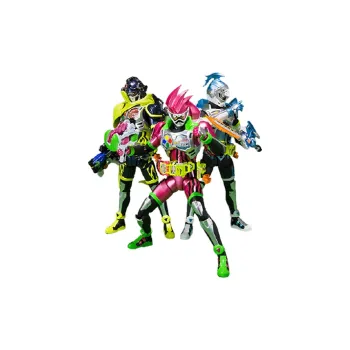 BANDAI Kamen Rider Ex Aid Bandai SHF Kamen Rider Ex Aid  Brave Archer Initial Set Action Figures 14.5cm
