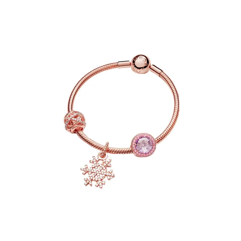 Pandora Bracelets Women's Rose Gold-0