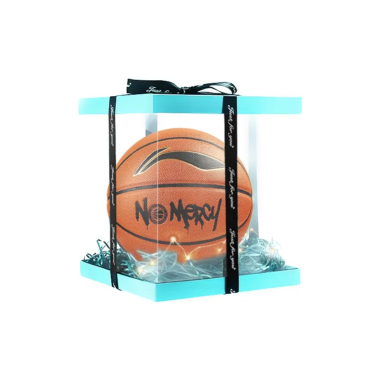 LiNing CBA Collection PU Basketball Brown Size 7 Training Competition-8