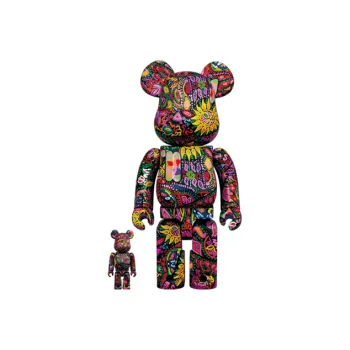 BE@RBRICK Psychedelic Paisley