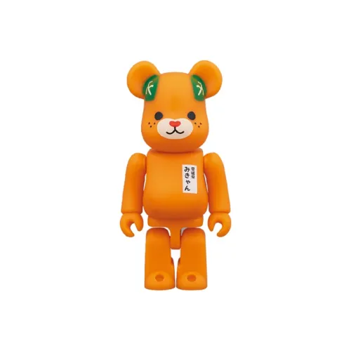 BE@RBRICK 100% Ehime Prefecture Mikyan Trendy Figures 7cm
