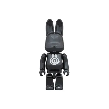 BE@RBRICK Rabbrick Chrome Black