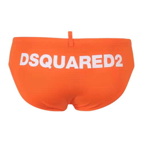 DSQUARED 2 Swimming Shorts Men Orange