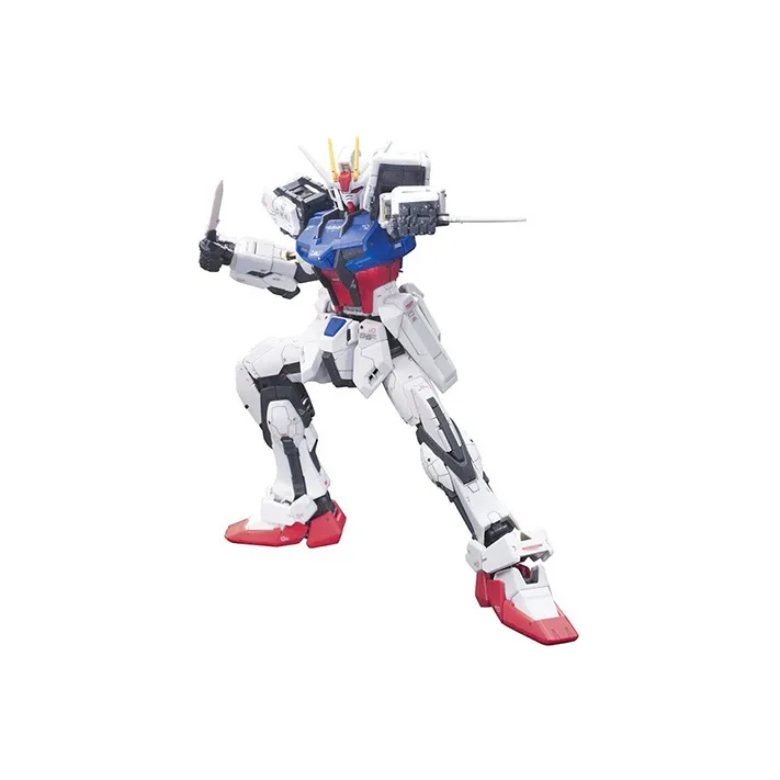 BANDAI RG 1/144 Mobile Suit Gundam SEED 03 Air Combat, Strike Gundam 13cm Hobby Model 13cm-2