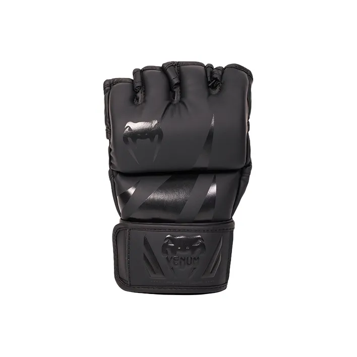 VENUM Venom Challenger MMA Collection Boxing Gloves Unisex Matte Black-2