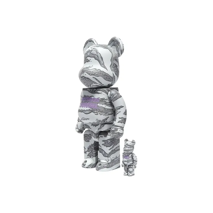 BE@RBRICK X Atmos X Solebox Grey-1