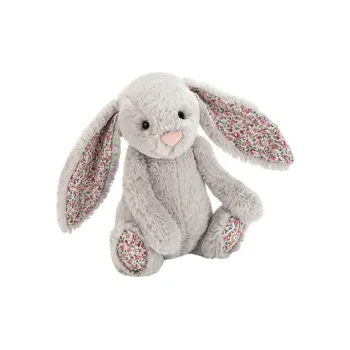 JELLYCAT Blossom Silver Bunny Stuffed Animal