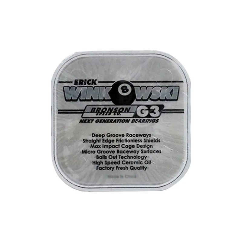 BRONSON Skateboard Bearings Pack Of 8 Capsules-0