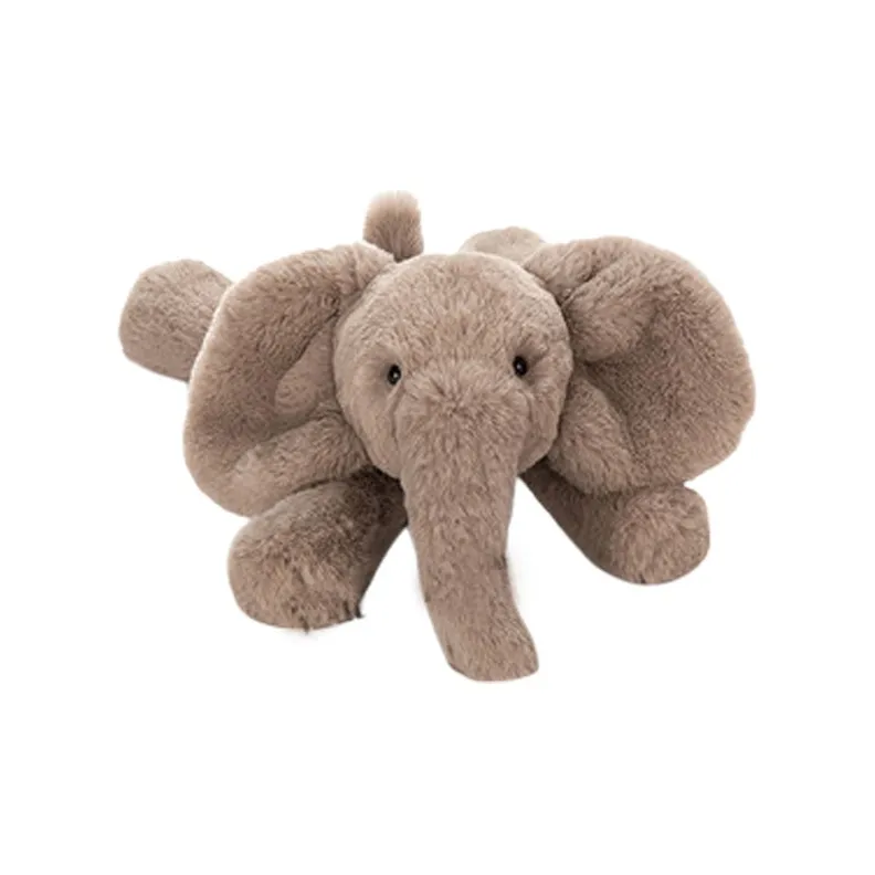 JELLYCAT Jungle Animal Collection Smudge Smage Dolls Plush Doll 34cm Height In Sitting Posture-3