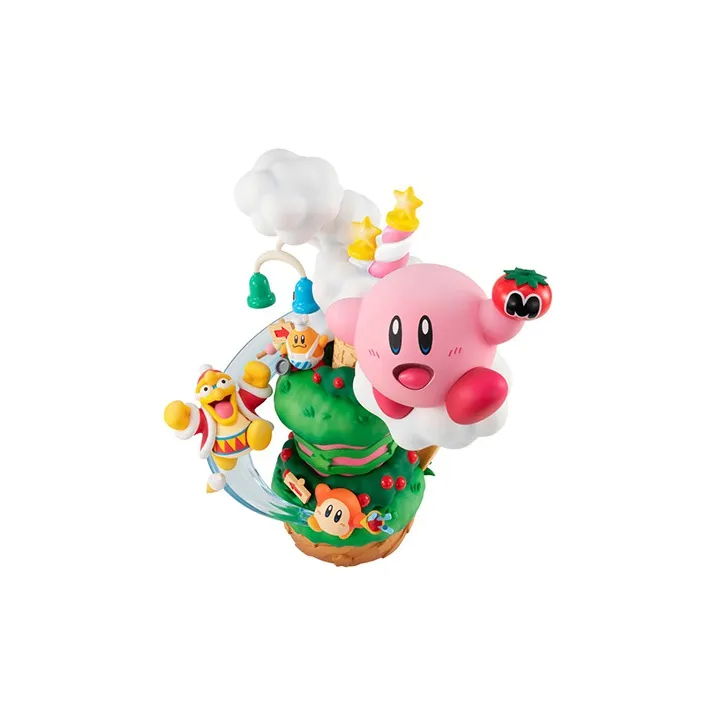 Kirby Skating Kirby White Dolls Plush Doll 18cm High-3