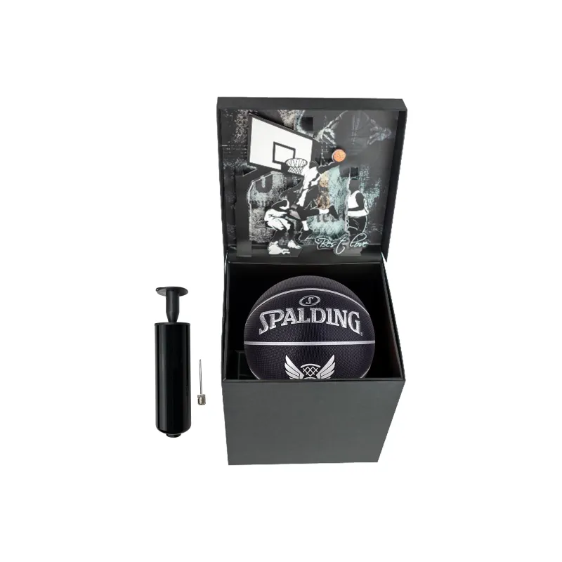 SPALDING The Magician Series PU Basketball Black Size 7 Training Unisex-0