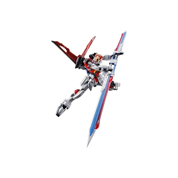 BANDAI RG 1 144 Mobile Suit Gundam SEED Sword Armor Impulse Gundam Model Kits 13cm-2