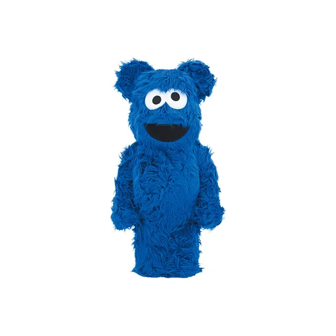 BE@RBRICK X Sesame Street Cookie Monster Costume Ver.-0