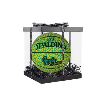SPALDING Rubber Basketball Green Size 5 Training Kids'
