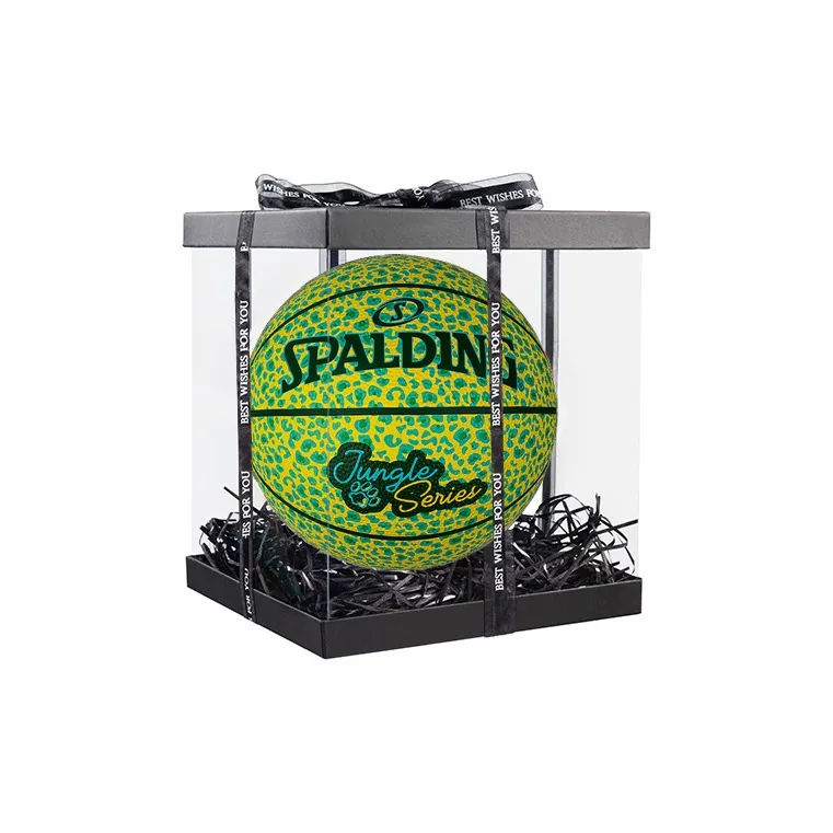 SPALDING Rubber Basketball Green Size 5 Training Kids'-1