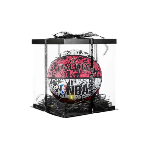 SPALDING Graffiti Rubber Basketball Red Size 7 Training Unisex