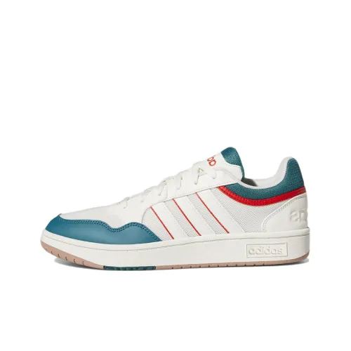 Adidas Neo Hoops 3.0 Skateboard Shoes Men Low-Top White/Blue