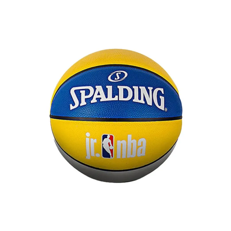 SPALDING Small Ball Collection PU Basketball Blue Yellow White Multicolor Size 4 Training Match Kids'-2