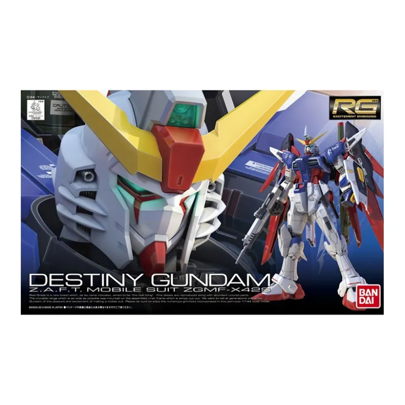 BANDAI RG 1/144 Mobile Suit Gundam SEED Destiny ZGMF X42S Destiny Gundam 13cm Hobby Model 13cm-2