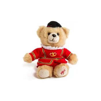 Hamleys Animal Teddy Bear Keychain British Style Dolls Plush Doll 13cm High