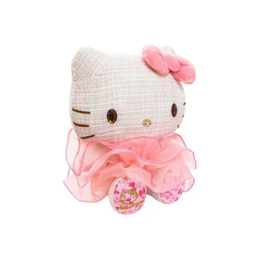 Hello Kitty Socialite Style Mesh Skirt Dolls Plush Doll 30cm Height-1