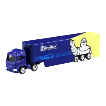 TAKARA TOMY Car Model Alloy Car Men's Toy Size 135 Long Michelin Transport Truck Assembled Models