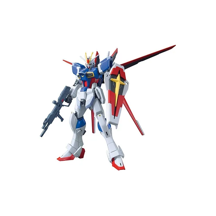 BANDAI HG Collection 1 144 Mobile Suit Gundam SEED Space Battle Type Impulse Gundam Newborn Edition Model Kits 13cm-0
