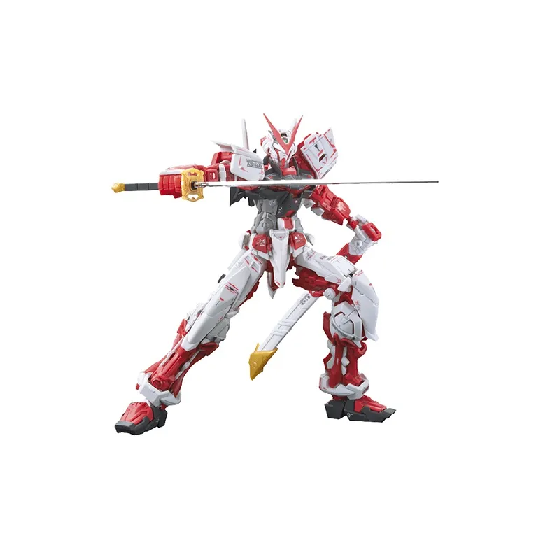 BANDAI RG 1/144 Astray Red Gundam Astray Collection, Red Heretic, Red Confused, Red Lost Model Kits-0