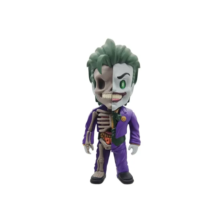 Mighty Jax XXRAY DC Comic Half Anatomy Joker Trendy Figures 10cm-0