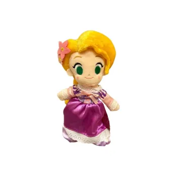 Disney Magic Encounter Lucky Charm Long Hair Princess Yellow Dolls Plush Doll 18cm High