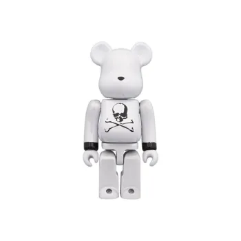BE@RBRICK X Mastermind Japan White Chrome
