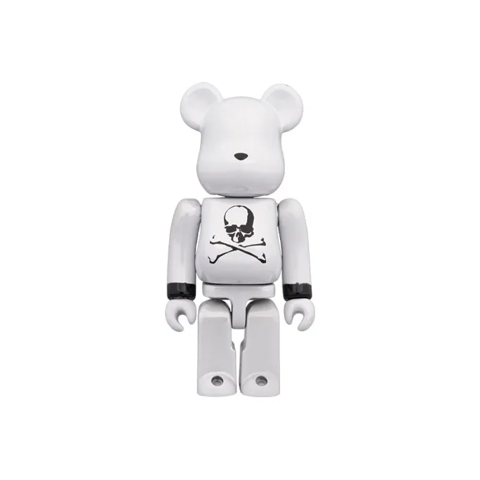 BE@RBRICK X Mastermind Japan White Chrome-0