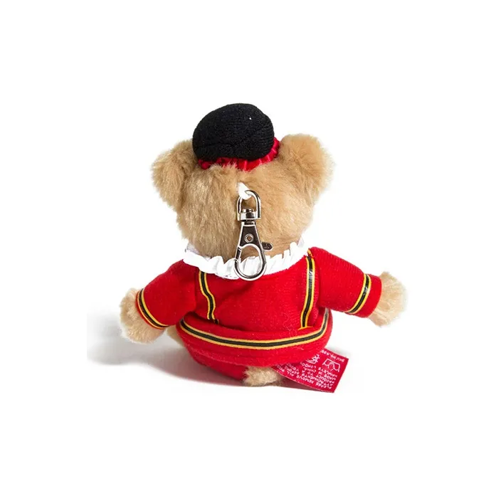 Hamleys Animal Teddy Bear Keychain British Style Dolls Plush Doll 13cm High-2