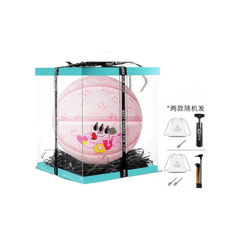 Kuangmi x Claw Money PU Basketball Pink Size 7 Street Unisex-8