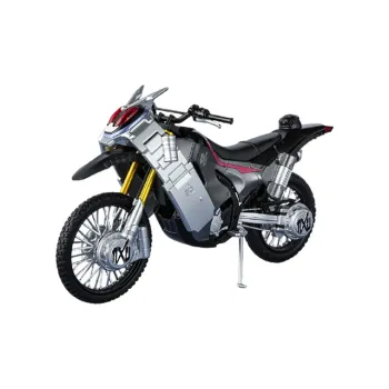 BANDAI SHF Kamen Rider Zi O Assault Motorcycle, Time Sword Gun, Time Bow Axe Set Assembled Models