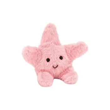 JELLYCAT Ocean Series Animal Furry Starfish Dolls Plush Doll 10cm Height