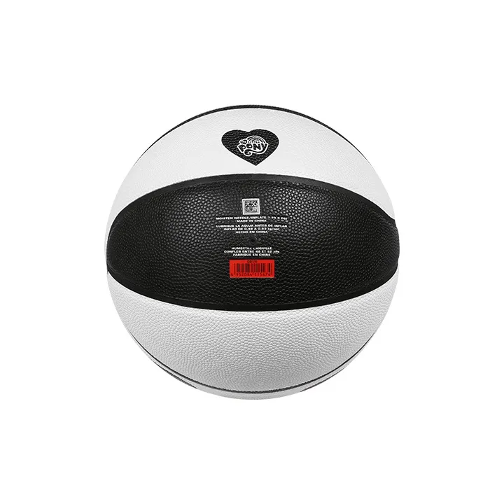 ProSelect x XIAOMABAOLI PU Basketball Black White Size 7 Training Unisex-4