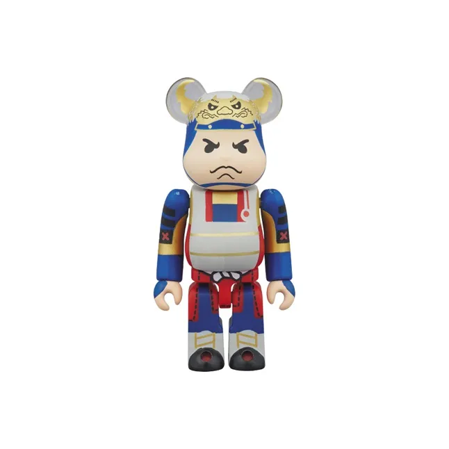 BE@RBRICK Sengoku Samurai Takeda Shingen Hang Tag Box 100%-0