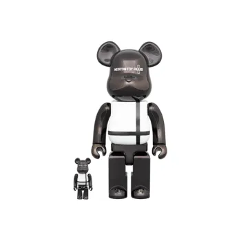 BE@RBRICK Medicom Toy Plus Black Chrome Ver.